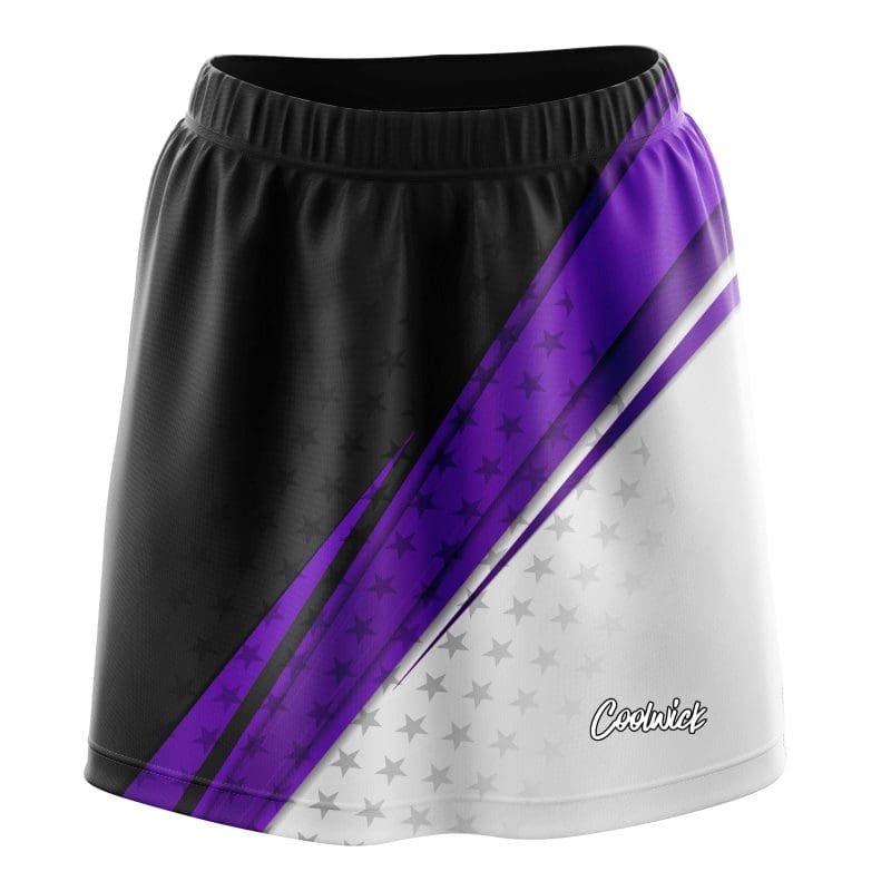 Shannon O'Keefe Purple Starlet Replica CoolWick Bowling Skort So Tough Bowling Apparel by