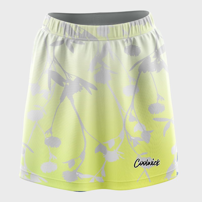 Shannon O'Keefe Lemon Sunshine Replica CoolWick Bowling Skort So Tough Bowling Apparel by